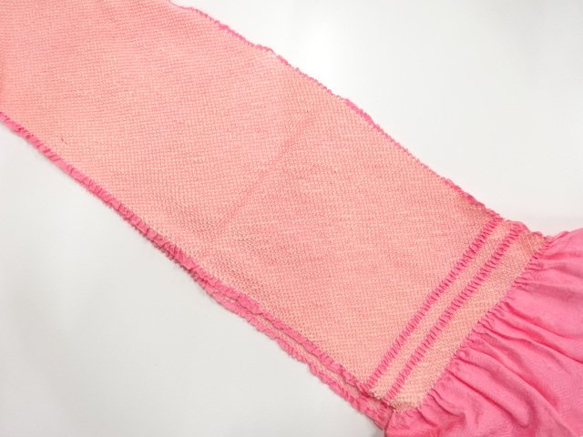 JAPANESE KIMONO / SHIBORI OBIAGE FOR FURISODE